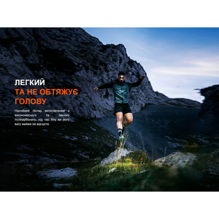 Ліхтар налобний Fenix HL18R-T V2.0 чорний (Відкрита упаковка / потертості на корпусі) 