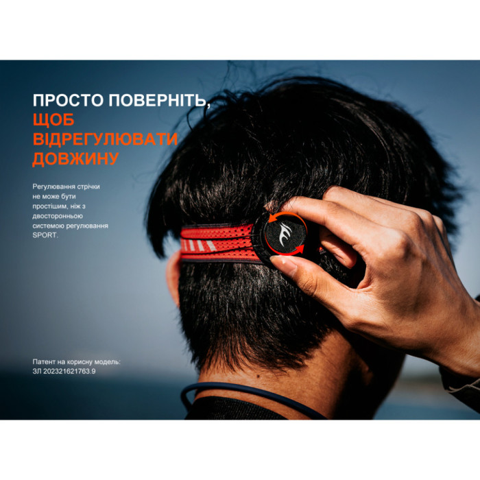 Ліхтар налобний Fenix HL18R-T V2.0 чорний (Відкрита упаковка / потертості на корпусі) 