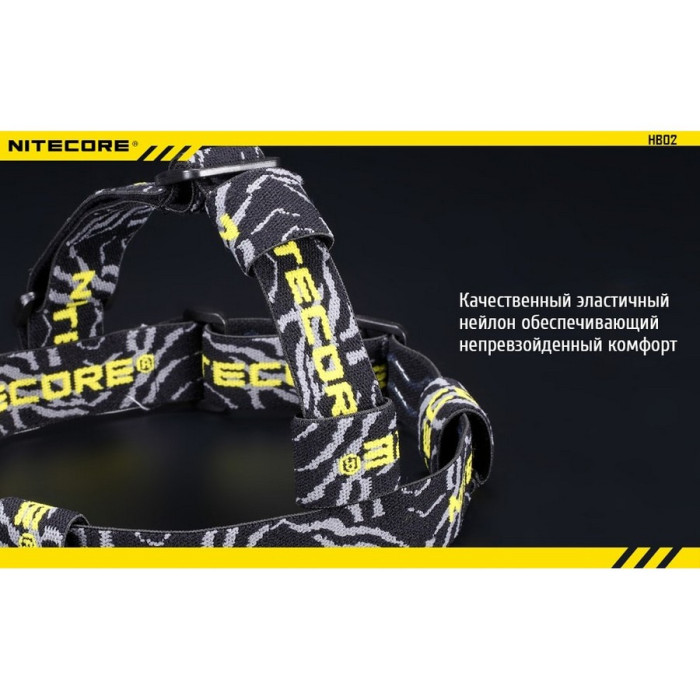 Кріплення наголовне для ліхтарів Nitecore Headband HB02 