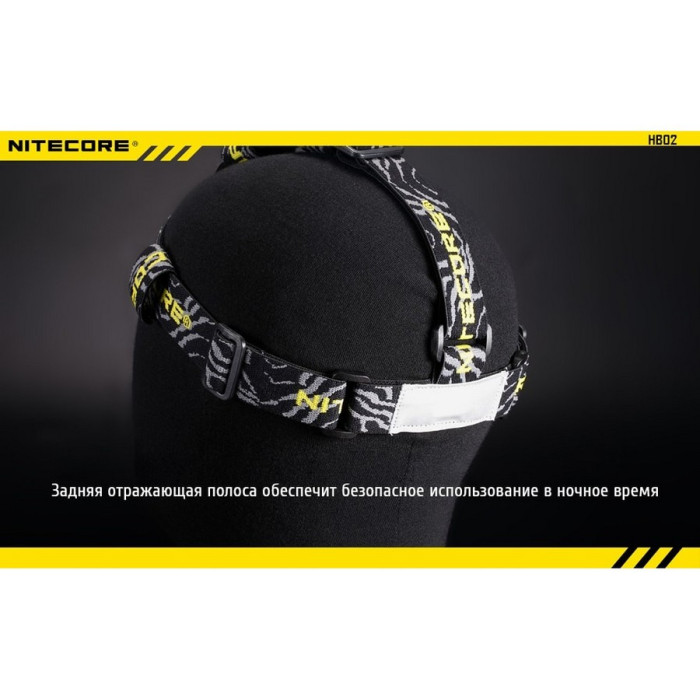 Кріплення наголовне для ліхтарів Nitecore Headband HB02 