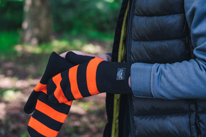 Водонепроникні дитячі рукавиці Dexshell Children mittens, помаранчеві DG536 