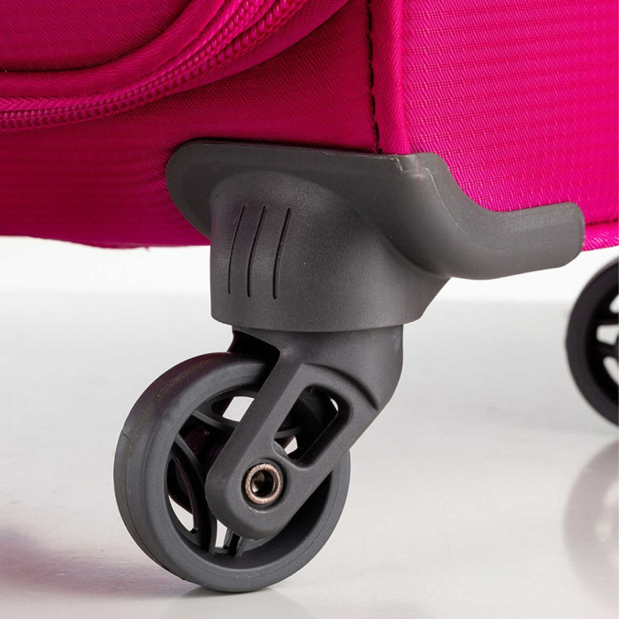 Валіза Swissbrand Silkeborg (L) Fuchsia/Light Grey (SWB_LLSIL941L) 