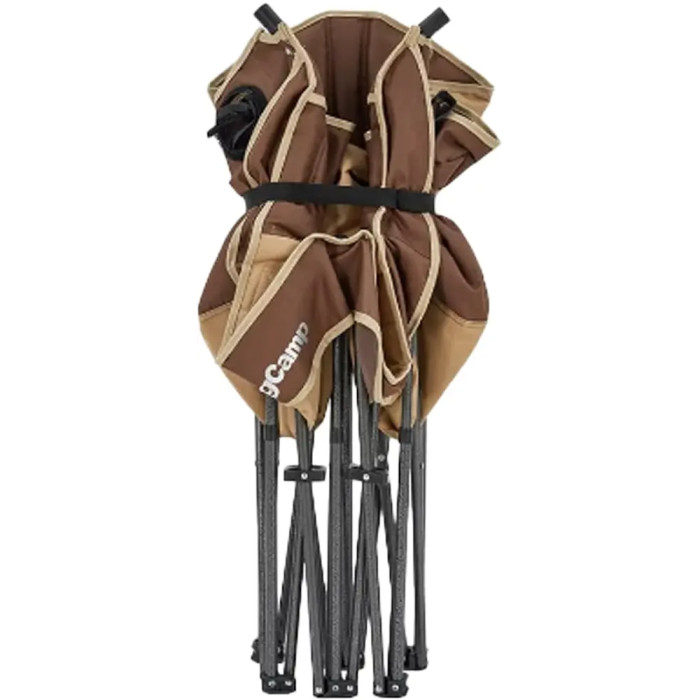 Крісло розкладане KingCamp Canna C20 Plus khaki/coffee 