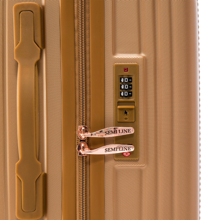 Валіза Semi Line 20" (S) Gold (T5667-2) 