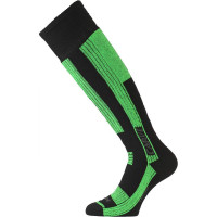 Термошкарпетки для лиж lasting SKG 906 чорно-зелені, M