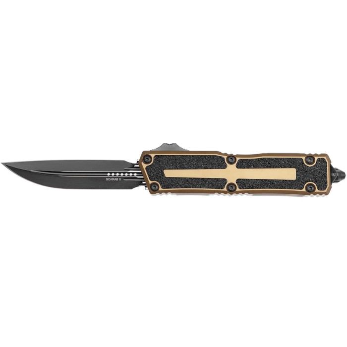 Ніж Microtech Scarab II GEN III D/E-S Black Standard Tan tan
