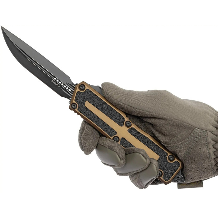 Ніж Microtech Scarab II GEN III D/E-S Black Standard Tan tan 