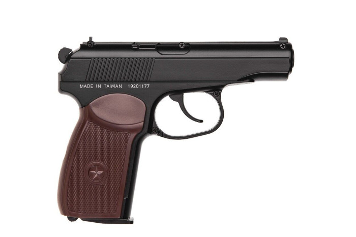 Пістолет пневматичний SAS Makarov 4,5 мм (KM-44DHN) 