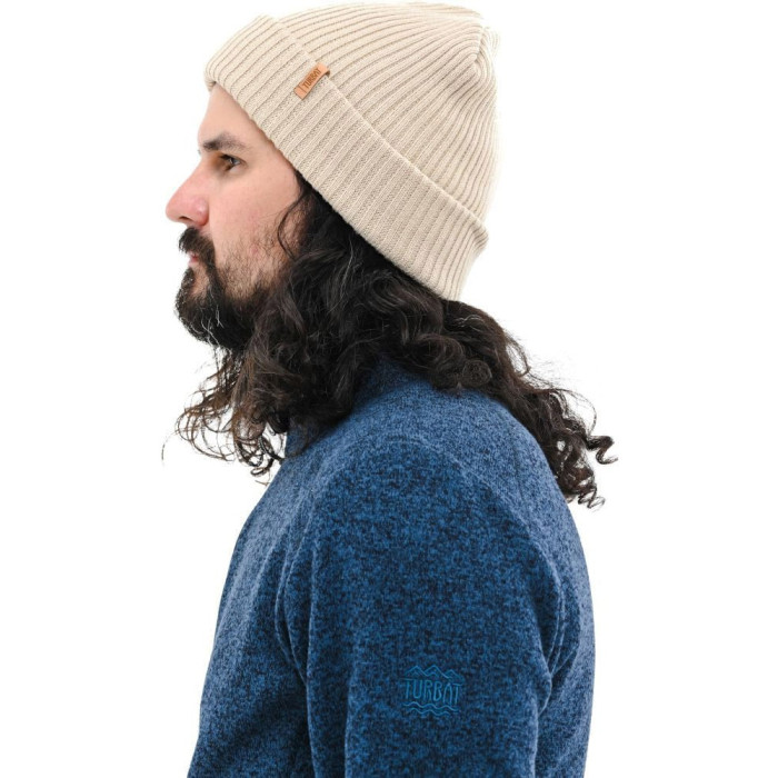 Шапка Turbat Custo sand beige - UNI - бежевий 