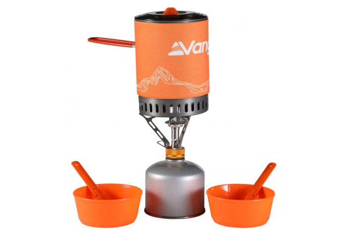 Система для приготування їжі Vango Ultralight Heat Exchanger Cook Kit Grey (ACQHEATEXG10Z05) 