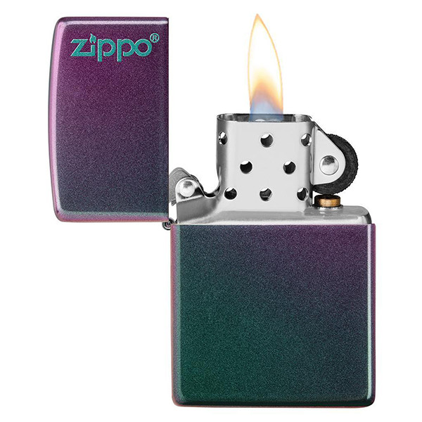 Запальничка Zippo Reg Iridescent Matte Logo (49146ZL) 
