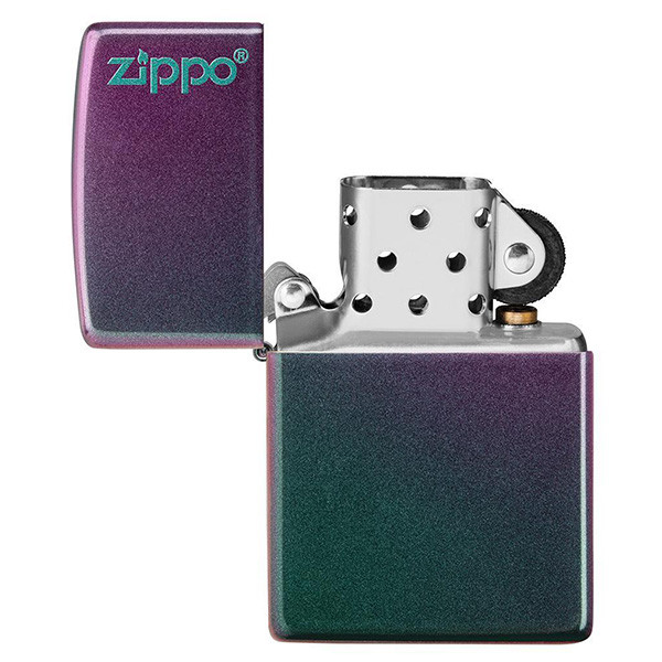 Запальничка Zippo Reg Iridescent Matte Logo (49146ZL) 
