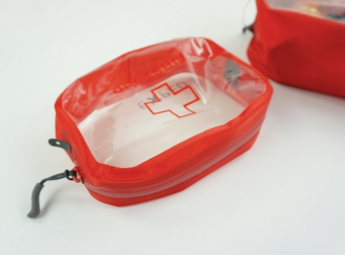 Органайзер прискорений прозорий КУБ першої допомоги m червоний 