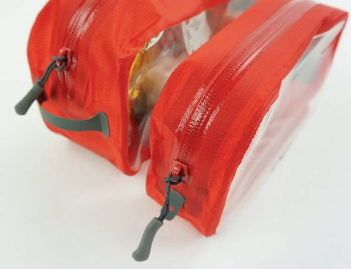 Органайзер прискорений прозорий КУБ першої допомоги m червоний 