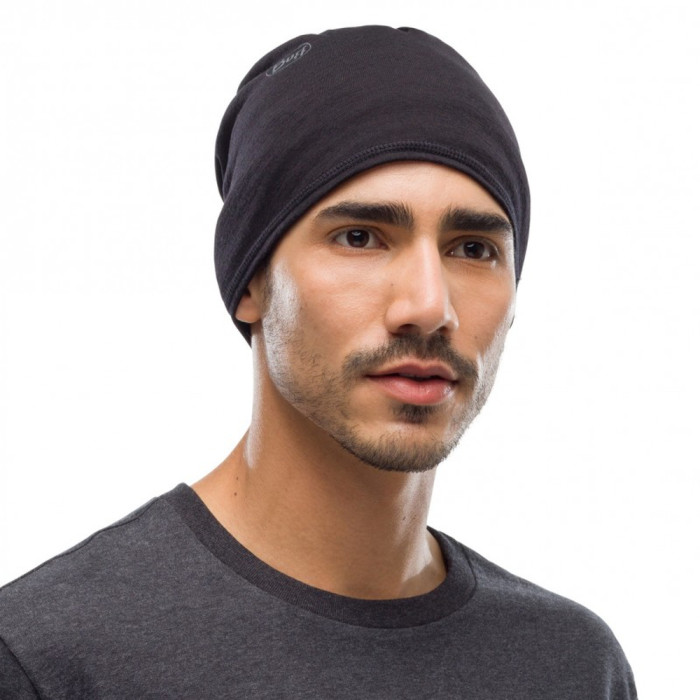 Шарф-труба Buff Lightweight Merino Wool black 