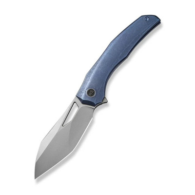Ніж складаний туристичний Weknife Ignio Mystery Box, (8.39 см) CPM 20CV / 6AL4V Titanium синій
