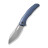 Нож складной туристический Weknife Ignio Mystery Box, (8.39 см) CPM 20CV / 6AL4V Titanium синий