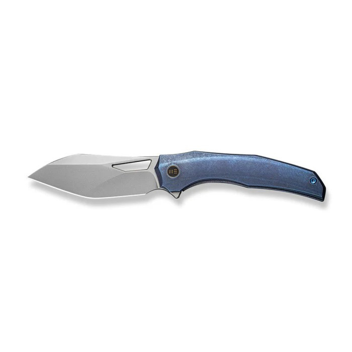 Ніж складаний туристичний Weknife Ignio Mystery Box, (8.39 см) CPM 20CV / 6AL4V Titanium синій 