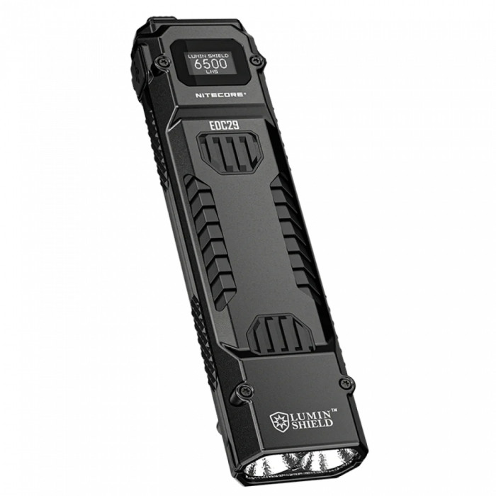 Ліхтар Nitecore EDC29 (2xUHi 20 MAX LED, 6500 люмен, 7 режимів, USB-C) 