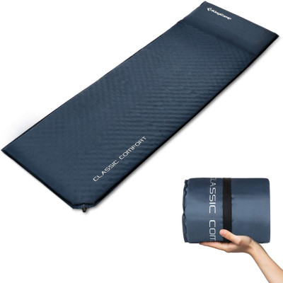 Самонадувний килимок KingCamp CLASSIC COMFORT (KM3596) DARKSLATEGREY