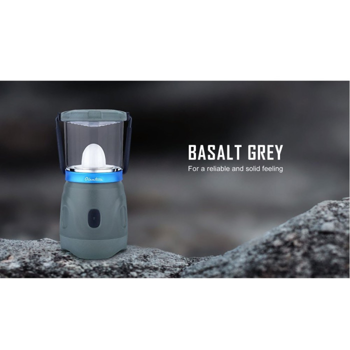 Ліхтар Olight Olantern Grey дві насадки в комплекті, лампа /Свічка ц: сірий 