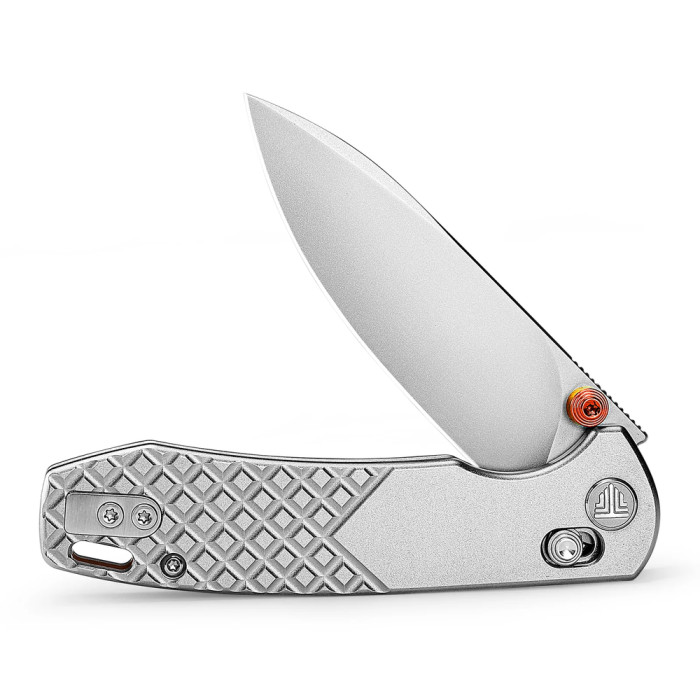 Ніж Trivisa Dragonfly-O, M390, Титан, Срібний (JM03-OT-M)