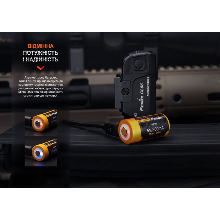 Ліхтар до пістолета Fenix GL06-365 