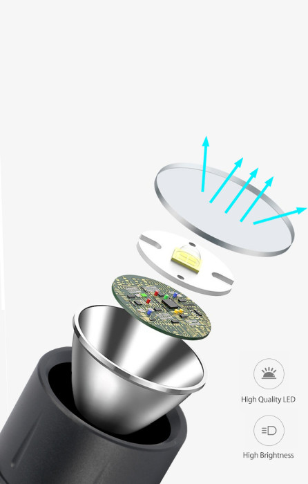 Ліхтар Mateminco CSF05, чорний 