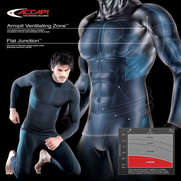 Кальсони Accapi Polar Bear Long Trousers Woman 975 purple/white, M/L 