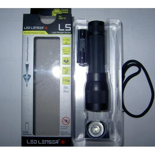 Кишеньковий ліхтар Led Lenser L5, 85 лм 