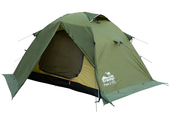 Намет Tramp Peak 2 v2 TRT-025, зелений 