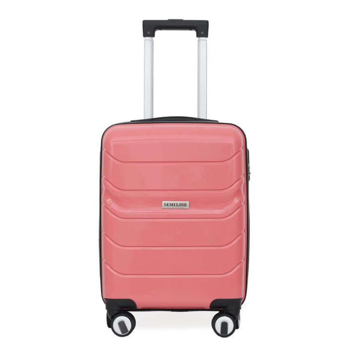 Валіза Semi Line 20" (S) Pink (T5615-1) 