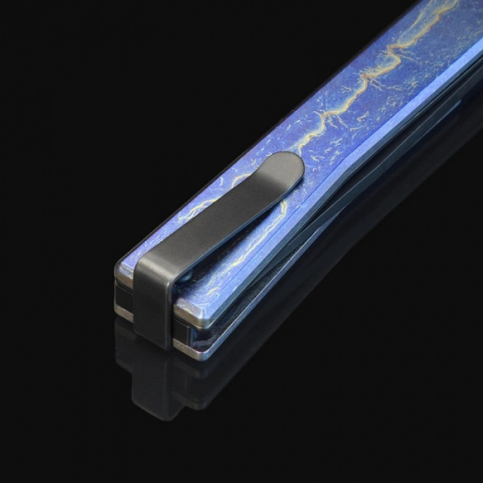 Ніж Ocaso Solstice, Anodized titanium, Black 