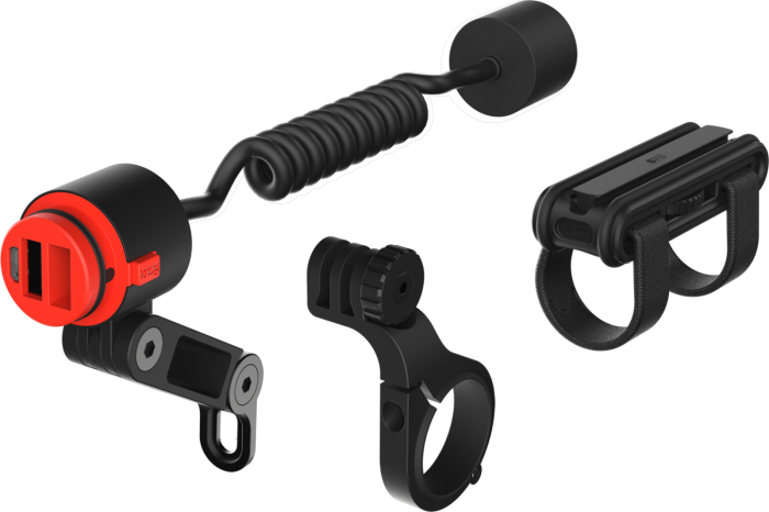 Комплект фара + набір кріплень Knog PWR Mountain Kit 2000 Lumens 