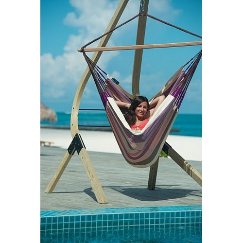 Стілець-гамак зі стійкою La Siesta DOL218VEA161 coral 