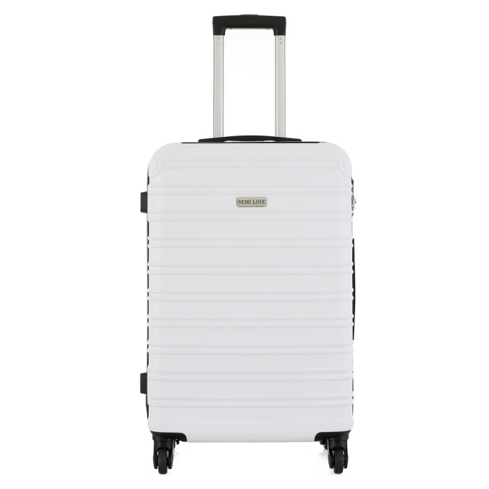 Валіза Semi Line 24" (M) White (T5952-2)