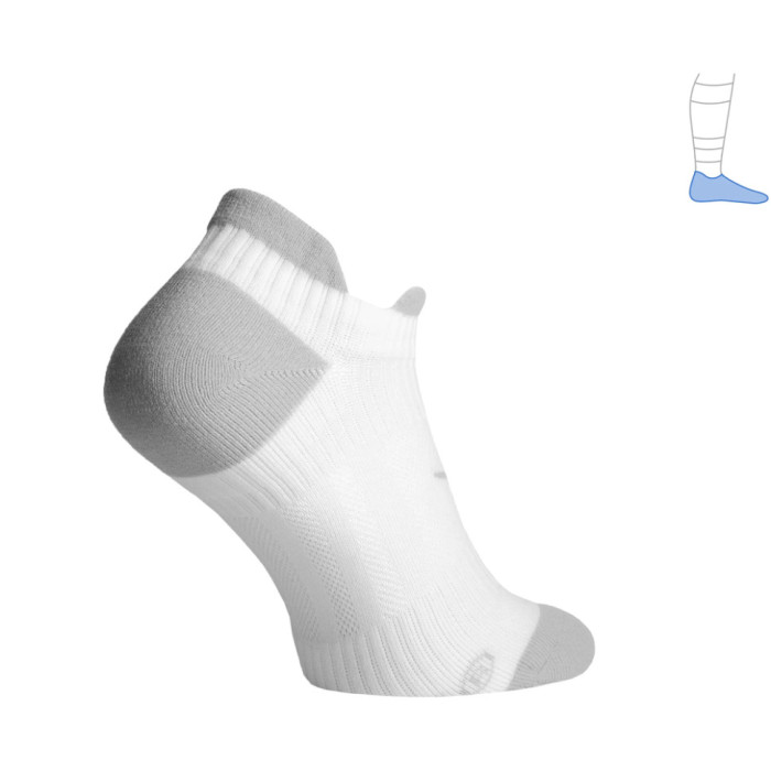 Функціональні шкарпетки Protector LowDry літні сіро-білі M^ 43-45 