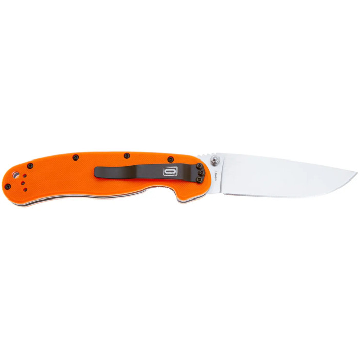 Ніж Ontario Knife RAT I Linerlock D2 orange 