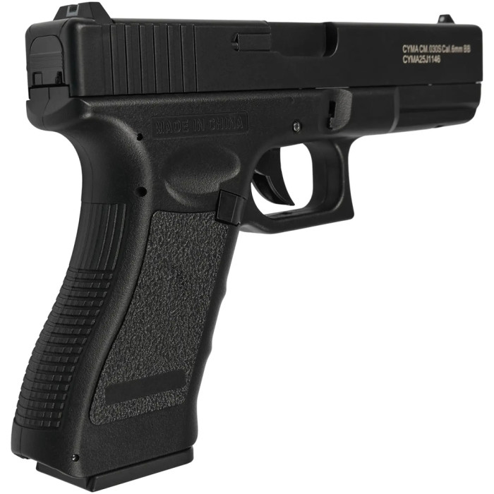 Страйкбольний пістолет CYMA Glock 18C AEP 6 мм MOSFET 