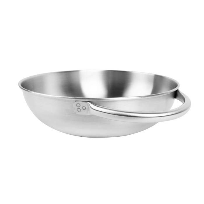 Миска з ручкою Tatonka Bowl With Grip, М, Silver (TAT 4033.000) 
