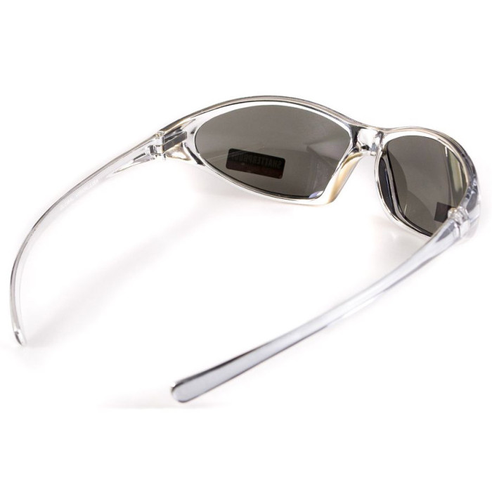 Окуляри Global Vision Lisa Silver чорні дзеркальні 