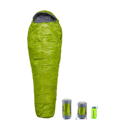 Спальний мішок Pinguin Micra (6/1°C), 195 см - Left Zip, Green (PNG 230345) 2020