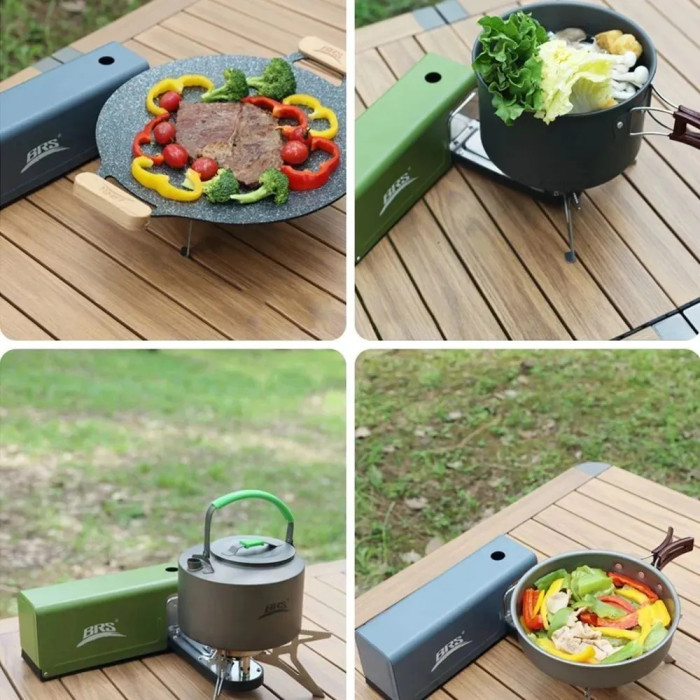 Газовий пальник BRS-97 сірий 