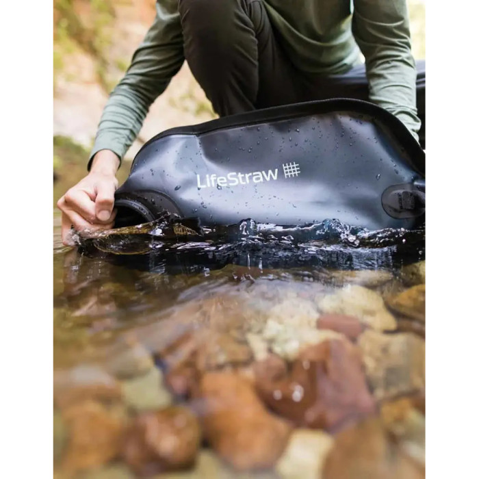 Система фільтрації води LifeStraw Peak Gravity Water Purifier System, 8 л, Mountain Blue (LSW LSPSPU8BWW) 