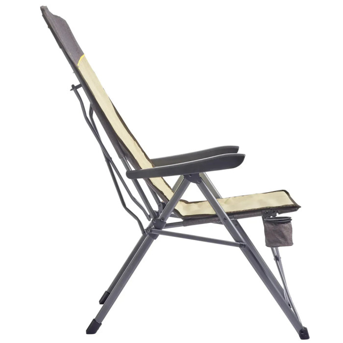 Крісло розкладне Uquip Justy XL Sand/Grey (244045) 