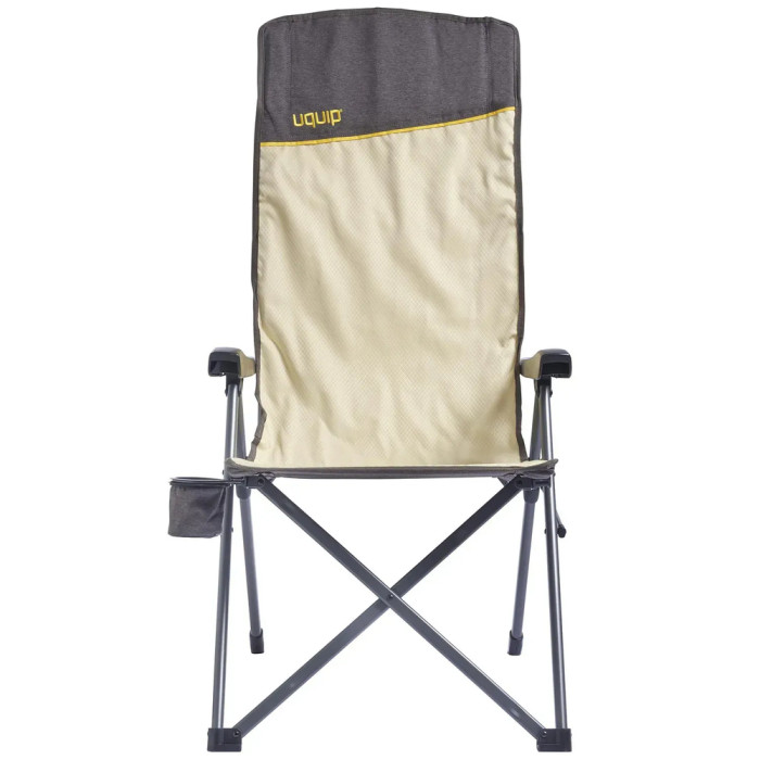 Крісло розкладне Uquip Justy XL Sand/Grey (244045) 