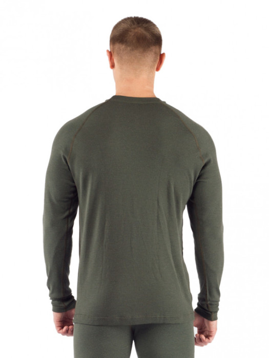 Футболка чоловіча Lasting Rosta, зелена, L 