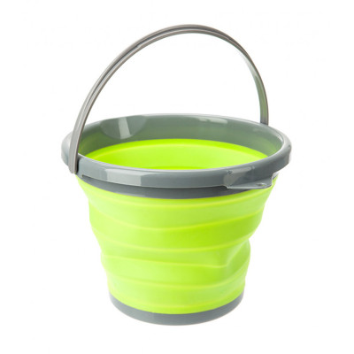 Відро складне Summit Pop Bucket Lime /Grey 10 л