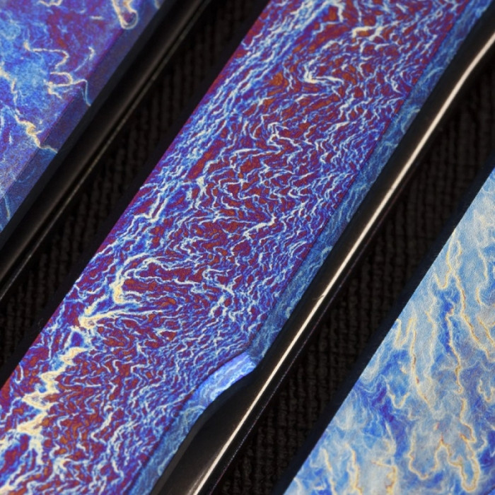 Ніж Ocaso Solstice, Anodized titanium, Satin 