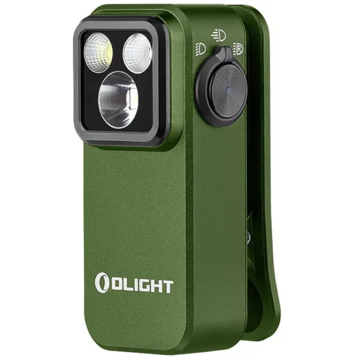 Ліхтар Olight Oclip Pro OD Green 